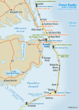 Maps | Visit Outer Banks | OBX Vacation Guide